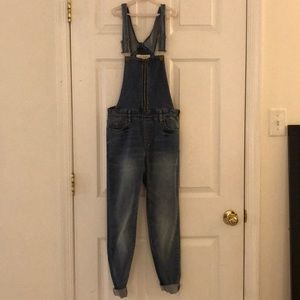 Dark Denim Overalls